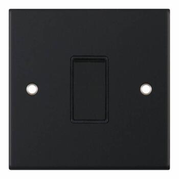 flat black light switch
