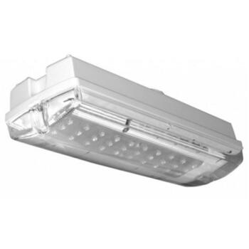 LED Bulkhead Emergency Light - White