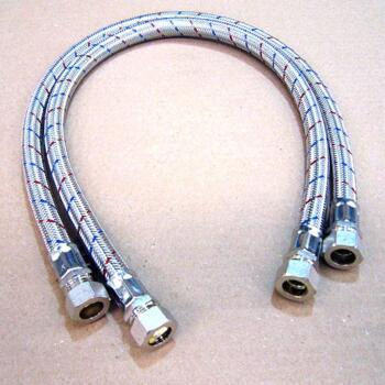 Flexible Hoses for Smiths SS3W Space Saver Heater - Per Pair