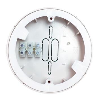 Surface Pattress for Heat and Smoke Alarms - White