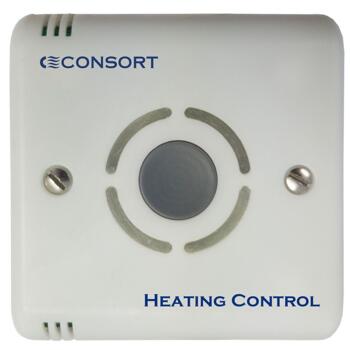 Consort White Electric Bathroom Fan Heater - On/Off 