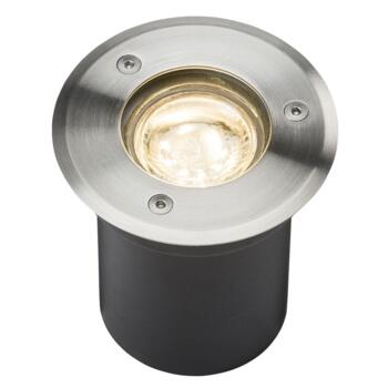 LED Stainless Steel 92mm Walk / Drive Over Ground Light - Warm White 3000k 270Lm