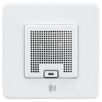 Screwless Matt White Bluetooth Wall Speaker - Single 3w