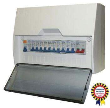 5 + 5 Split Load Consumer Unit With 10 Breakers - 5 + 5 With 10 Breakers
