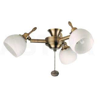 Fantasia Florence Ceiling Fan Light Kit Antique Brass