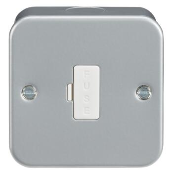 Metal Clad 13A Fused Spur Unit - Unswitched