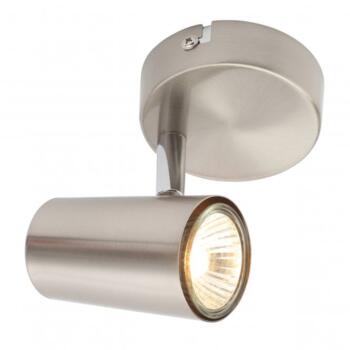Satin Nickel Wall/Ceiling GU10 LED Spotlight - Satin Nickel