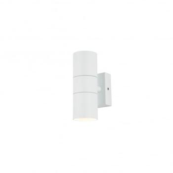 White IP44 LED Up & Down Outdoor Wall Light - Fitting