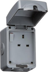 IP66 13A 1G DP Single Switched Socket - IP7000