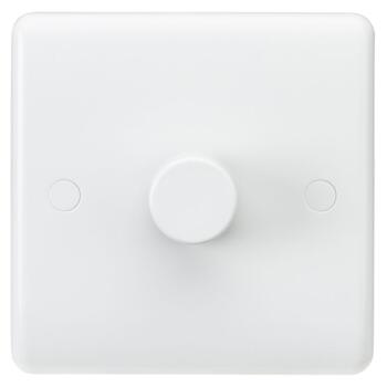 White LED / Standard Dimmer Switch - 1 Gang
