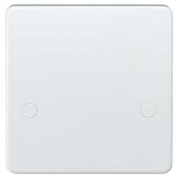 White 45A DP Cooker Control Switch  - 45A Cooker Connection Unit