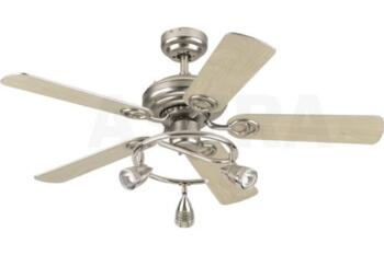 Westinghouse Ceiling Fan with Light - 72123-78560 - 42" Brushed Aluminium