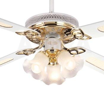 Westinghouse Monarch Trio Ceiling Fan Light White 44