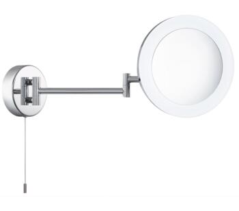 Chrome Swing Arm LED Bathroom Mirror Light - 1456CC