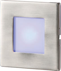 Recessed Stainless Steel Blue LED Wall Light - NH023B