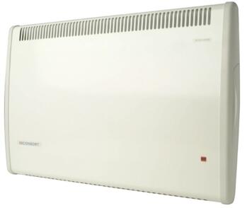 Consort PLST LST Wall Mounted Fan Heater - White - PLST150 1.5kW + Thermostat and Switches