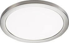 Adjustable 24W Circular CCT LED Panel Light - Optional Brushed Chrome Magnetic Bezel
