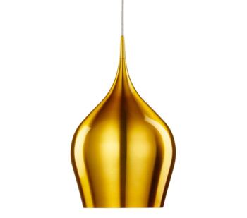Gold Vibrant 1 Light Ceiling Pendant Light  - 6461-26GO