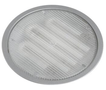 Mini-Circ Fully Recessed Undershelf Downlight - Satin Silver