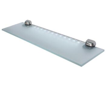 Verona Glass LED Shelf Light - White LED