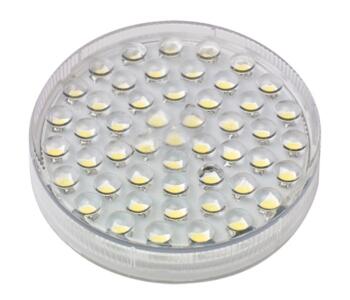 GX53 LED 3W Mains Voltage Compact Lamp - Circular - White