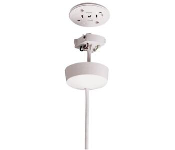 Plug In Ceiling Rose Pre Wired 6 Amp Rated White Cr10pw