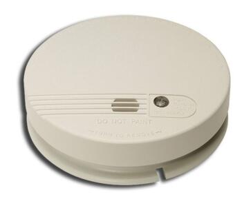 Mains Smoke Alarm - Kidde 4881 Lithium Battery - Ionisation - White