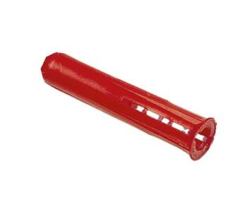 Red Wall Plug - Red Rawl Plug Type - Pack of 100