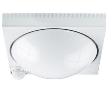 Steinel DL 750 S Ceiling Sensor Light  - White with Opal Glass Shade