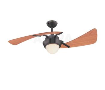 Westinghouse Santa Ana Ceiling Fan with Light - 48" Weathered Copper Finish