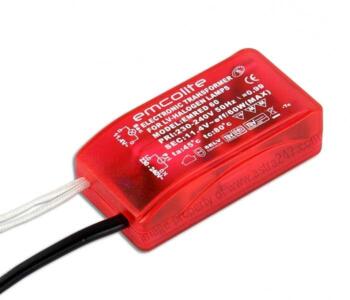 Electronic Dimmable Lighting Transformer -Emred 60 - Red