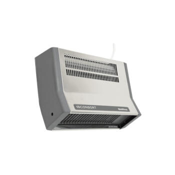 Consort Stainless Steel Electric Bathroom Heater - 2kW 