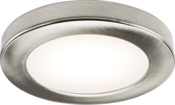 Brushed Chrome 2.5W LED Under Cabinet Light - Cool White Additional Head