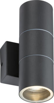 Anthracite IP54 GU10 Up and Down Wall Light  - Up and Down