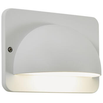 Matt White 10w IP54 LED Outdoor Wall Guide Light - Fitting