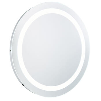 Round Illuminated Bathroom Mirror With Sensor Switch 600mm - 600mm Round Mirror