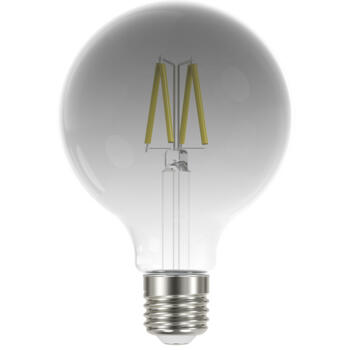 4.5w Globe Dimmable LED Smoked Filament Lamp - Smoked Filament Lamp Globe LED Dimmable 4.5w