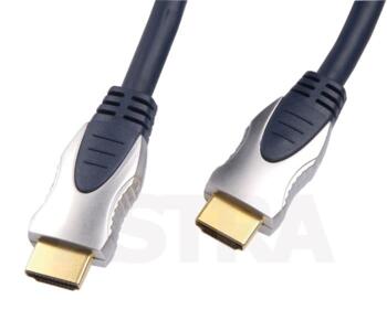 Oxi-Gold Moulded HDMI Male to HDMI Male Lead - 2 Metre Lead