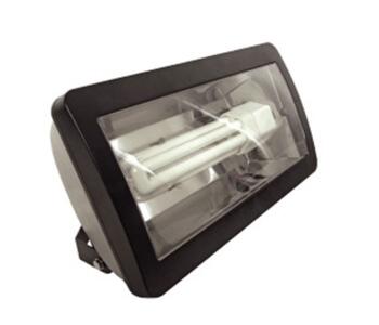 Floodlight - Low Energy 57W F/Light with Photocell - Black Finish