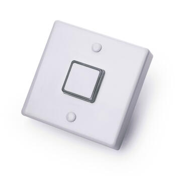 LED Time Lag Delay IP20 Switch - White