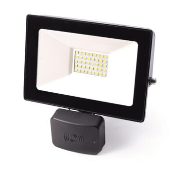 LED Slim Floodlights With Photocell Sensor - 20W 