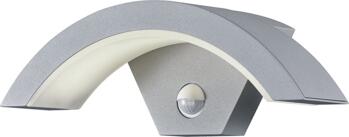 Ohia Anthracite LED Curved Outdoor PIR Wall Light - Ohio
