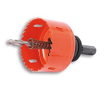 80mm Holesaw Hole Cutter including Arbor - Holesaw and Arbor