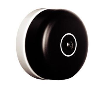 3" Dome Door Bell Chime (Ringer) - UDB1 - Black Steel
