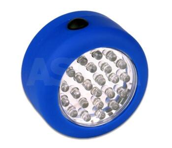 LED Torch - Magnetic Work Light with Hook 24 LEDs  - White 24 LEDs Light
