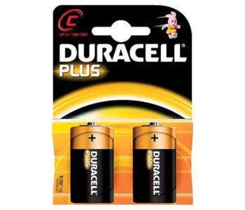 C Battery - Duracell C Batteries MN1400 - Pack of 2 Alkaline Batteries