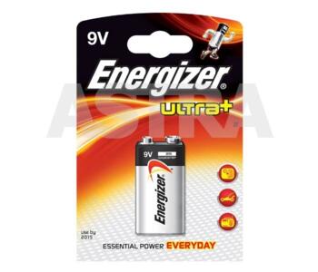 9V Battery - Energizer Ultra+ 9V Battery LR22 - Single Alkaline Battery