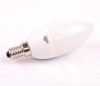 Low Energy Lamp - 7W SES CFL Candle - Warm White 