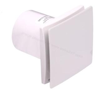 Manrose White Bathroom Extractor Fan - DECO100TW  - 100mm With Timer