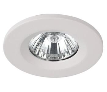 Matt White Fire Rated Downlight Fixed GU10 - Fitting Only